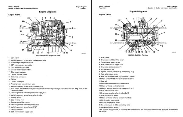 Cummins Diesel Engine QSB6.7 CM2250 Operation and Maintenance Manual 4022265 2