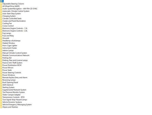 FORD TIS Workshop Manual Wiring Diagram Updated 2022 DVD 2