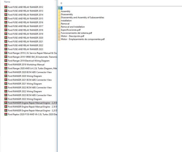 FORD TIS Workshop Manual Wiring Diagram Updated 2022 DVD 7