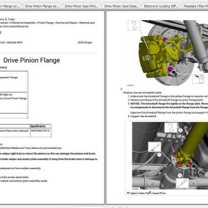 Ford Truck Ranger 4WD L4 2.3L Turbo 2020 Diagram Maintenance Repair Manual 8