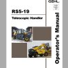 Gehl Telescopic Handler RS5 19 SN 50101 50650 Operators Manual 913258 01 1