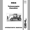Gehl Telescopic Handler RS5 Operators Manual 908494B 1