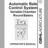 Gehl Variable Chamber Round Balers RB2580 RB2680 RB2880 Operators Manual 909812 1