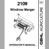 Gehl Windrow Merger WM2109 Operators Manual 918015D 1