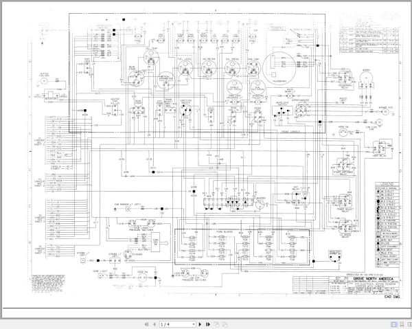 Grove Crane AT400E Electrical Schematics