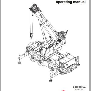 Grove Crane GMK 3050LB Operation Manual