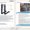 Hubtex Forklift BasiX DS 30 3117 Parts Manual Operating and Maintenance Manual 2021 DE 2