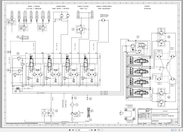 Hubtex Forklift MQ 30 2130 Parts Manual Service Manual Operating and Maintenance Manual 2021 EN DE 2