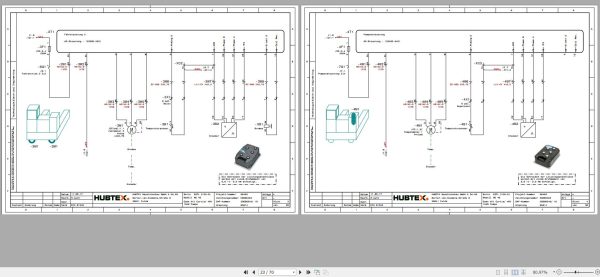 Hubtex Forklift MQ 40 2125 EL Parts Manual Service Manual Operating and Maintenance Manual 2017 EN DE PL 2