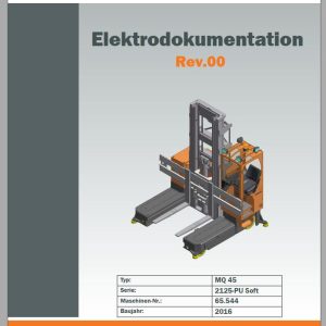 Hubtex Forklift MQ 45 2125 PU Electrical Diagram Parts Manual Operating and Maintenance Manual 2016 EN DE PL