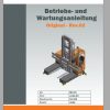 Hubtex Forklift MQ 45 2125 PU Parts Manual Operating Manual 2008 DE