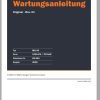 Hubtex Forklift MQ 45 2125 PU Soft Parts Manual Operating and Maintenance Manual 2016 DE