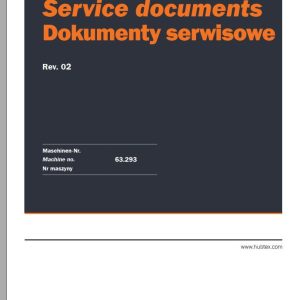 Hubtex Forklift MQ 50 2132 EL Parts Manual Service Manual Operating Manual 2012 EN DE PL