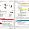 Hubtex Forklift MQ 50 2132 EL Parts Manual Service Manual Operating Manual 2012 EN DE PL 2