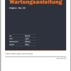 Hubtex Forklift MQ 60 2132 Parts Manual Operating and Maintenance Manual 2021 DE
