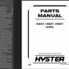 Hyster A380 H40XT H50XT H60XT Parts Manual 05.2019 4150962 PM US EN 1