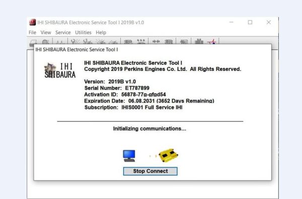 IHI Shibaura 2019B Electronic Service Tool Diagnostic Software 1