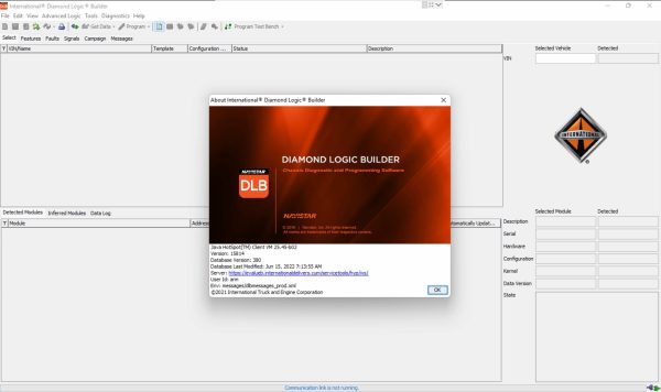 International Diamond Logic Builder IDLB 06.2022 Diagnostic Software DVD 1
