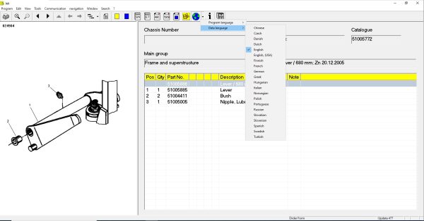JUNGHEINRICH JETI ForkLift ET v4.36 Updated 477 08.2022 Spare Parts Catalog Full Instruction DVD 6