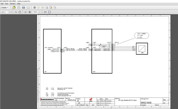 JUNGHEINRICH JETI ForkLift SH v4.36 CN Updated CN01 CN11 08.2022 Service Information 6