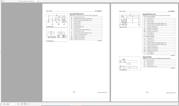Kubota Mowers GR2110 Workshop Manual EN 2