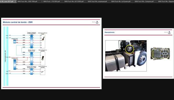 MAN Truck Wiring Diagram Common Rail System and Fault Codes 2