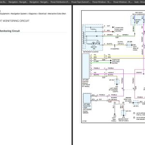 Mazda 6 L4 2.5L SKYACTIV G 2015 Electrical Wiring Diagrams 1