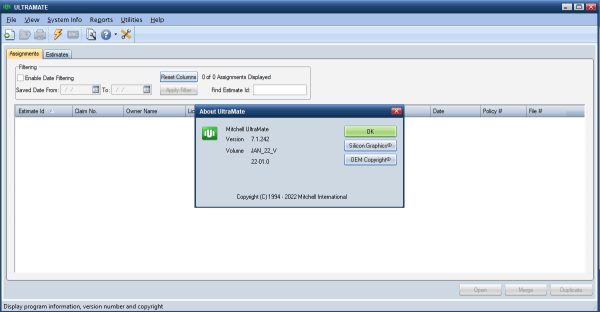 Mitchell UltraMate Estimating 7.1.242 02 1