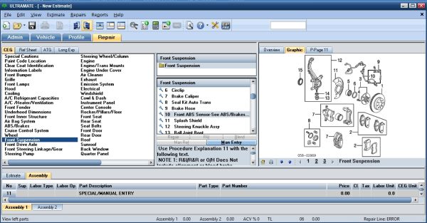 Mitchell UltraMate Estimating 7.1.242 02 5