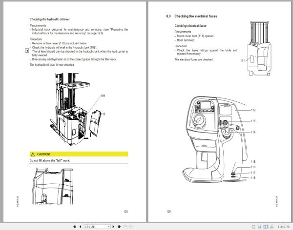 Mitsubishi Forklift ESR15N2 ESR18N2 Operation and Maintenance Manual 1 1