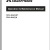 Mitsubishi Forklift FB16ANT Diagrams Operation and Maintenance Manual Service Manual EN ES PT