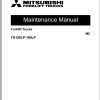 Mitsubishi Forklift FD120L12P FD120L12PM Diagrams Operation and Maintenance Manual Service Manual EN FR ES 1