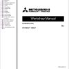 Mitsubishi Forklift FD120L12P FD120L12PM Diagrams Operation and Maintenance Manual Service Manual EN FR ES 2