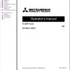 Mitsubishi Forklift FD150L6PM FD180L6P Diagrams Operation and Maintenance Manual Service Manual EN FR ES