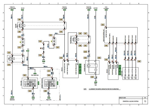 Mitsubishi Forklift FD50CN1 Diagrams Service Manual 2