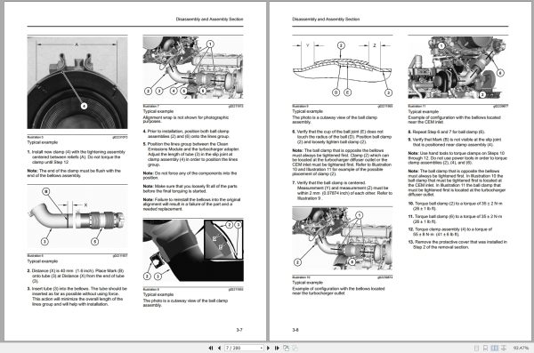Mitsubishi Forklift FD50N1 FD55N1 Diagrams Service Manual 1