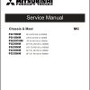 Mitsubishi Forklift FG15NM FG18NM FG20NM Diagrams Operation and Maintenance Manual Service Manual EN FR ES 1