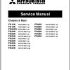 Mitsubishi Forklift FG28N Diagrams Operation and Maintenance Manual Service Manual EN FR ES 1