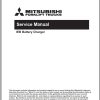 Mitsubishi Forklift Li Ion Battery Charger Mitsubishi Operation and Maintenance Manual Service Manual 1