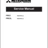 Mitsubishi Forklift PW23 Operation and Maintenance Manual Service Manual