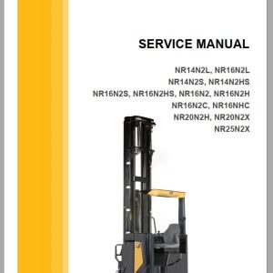 Mitsubishi Forklift RB16N2L Operation and Maintenance Manual Service Manual EN FR ES PT