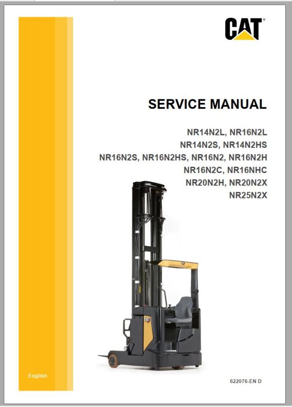 Mitsubishi Forklift RB16N2L Operation and Maintenance Manual Service Manual EN FR ES PT