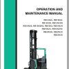 Mitsubishi Forklift RB16N2L Operation and Maintenance Manual Service Manual EN FR ES PT 1