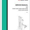 Mitsubishi Forklift SBP16N2R SBP16N2SR Diagrams Operation and Maintenance Manual Service Manual EN DE FR ES