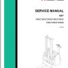 Mitsubishi Forklift SBP16N2S Diagrams Operation and Maintenance Manual Service Manual EN DE FR ES