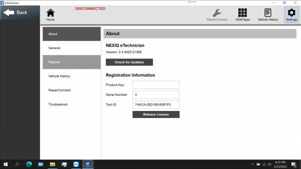 NEXIQ eTechnician v2.4.8020.21568 2022 Install Active 9