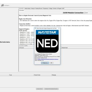 Navistar Engine Diagnostics NED 01.2018 Diagnostic Software Full Unlocked 2