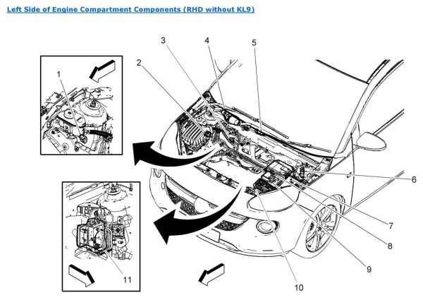 Opel Adam 2018 Electrical Wiring Diagrams Component Locator 1