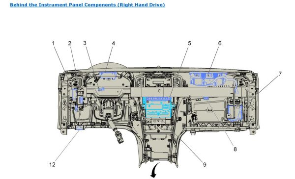 Opel Astra J 2018 Electrical Wiring Diagrams Component Locator 1