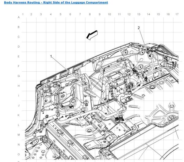 Opel Cascada 2018 Electrical Wiring Diagrams Component Locator 1
